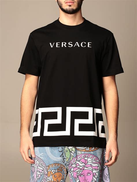 versace t shirt herren sale|authentic versace shirts.